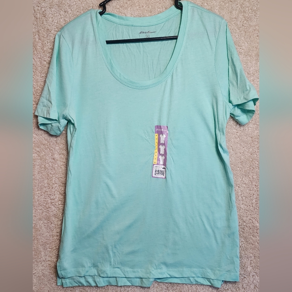 Eddie Bauer Mint Green T-Shirt